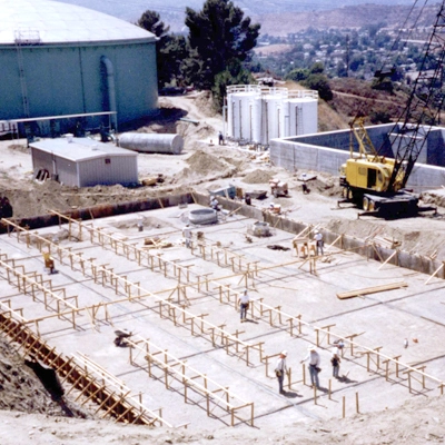 Filanc’s first project for the Helix Water District, RM Levy Water Treatment Plant Upgrade and Expansion project.